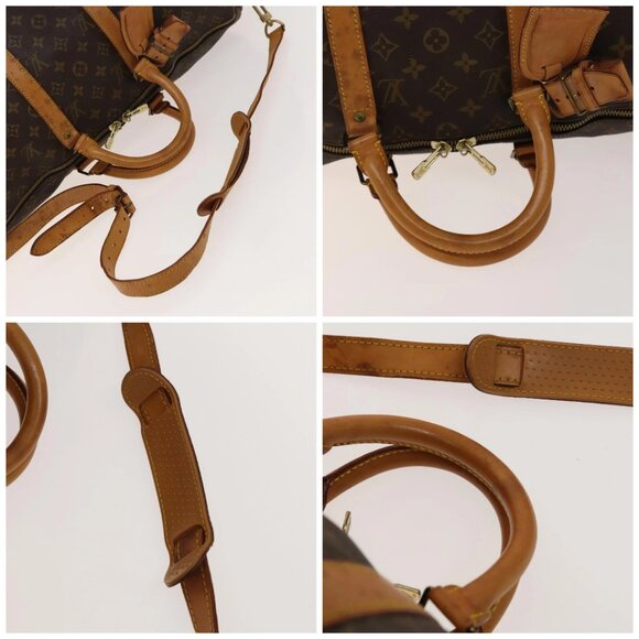 LOUIS VUITTON Monogram Keepall Bandouliere 50 Boston Bag M41416 LV Auth 137509 - Picture 16 of 16